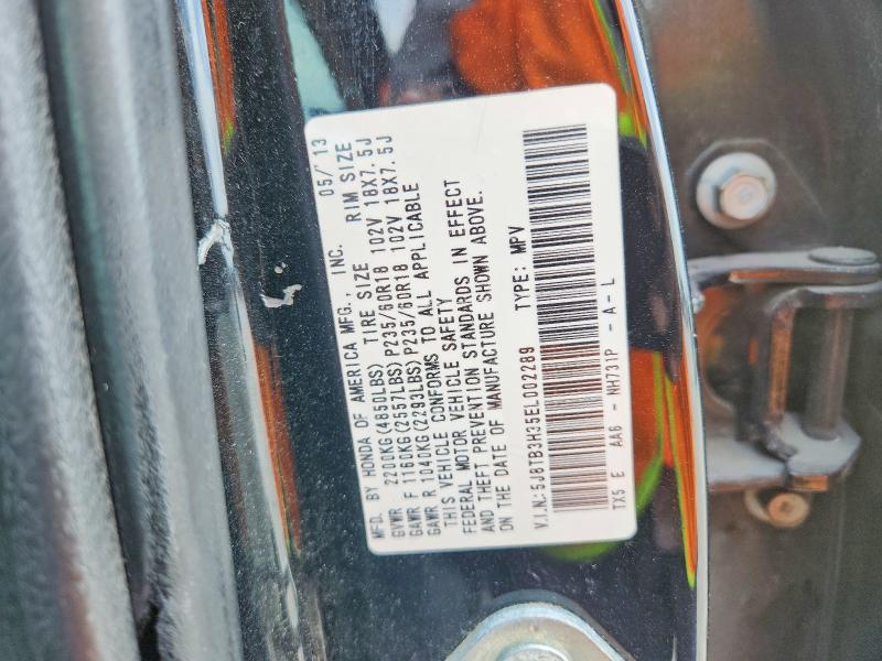 Продаж на аукціоні авто 2014 Acura Rdx, vin: 5J8TB3H35EL002289, номер лоту: 50463876