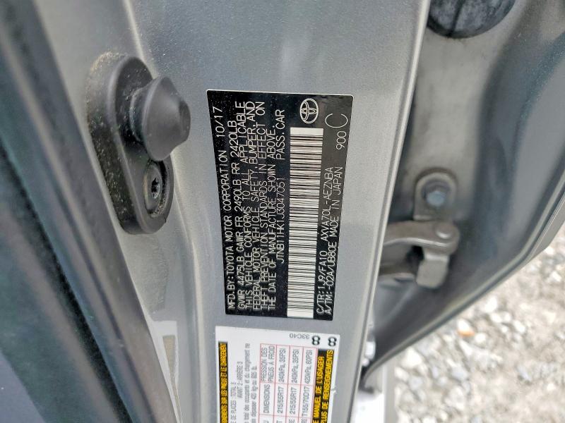 Продаж на аукціоні авто 2018 Toyota Camry, vin: JTNB11HK1J3047051, номер лоту: 50906036