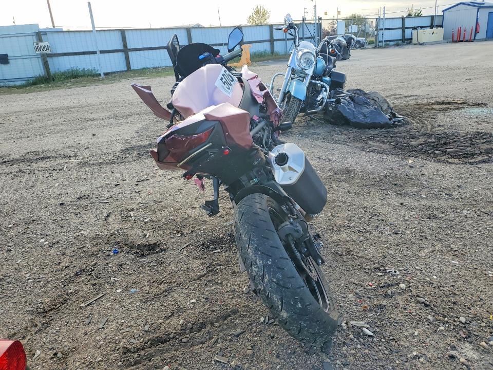 2023 Kawasaki Ex400 მანქანა იყიდება აუქციონზე, vin: JKAEXKH1XPDAN4206, აუქციონის ნომერი: 50656766