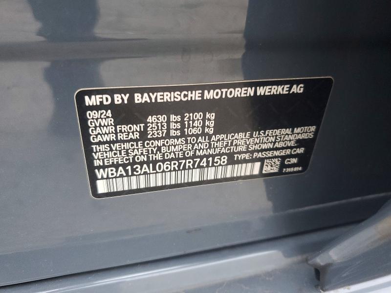 Aukcja sprzedaży 2024 Bmw M235xi, vin: WBA13AL06R7R74158, numer aukcji: 51101336