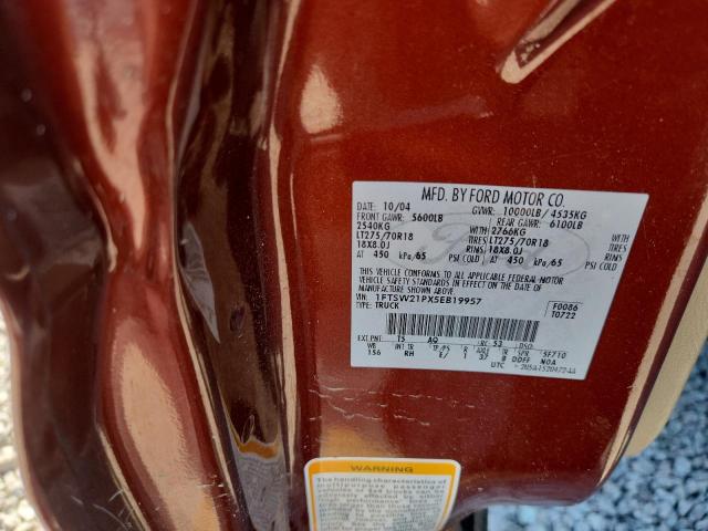 Продаж на аукціоні авто 2005 Ford F250, vin: 1FTSW21PX5EB19957, номер лоту: 49431256