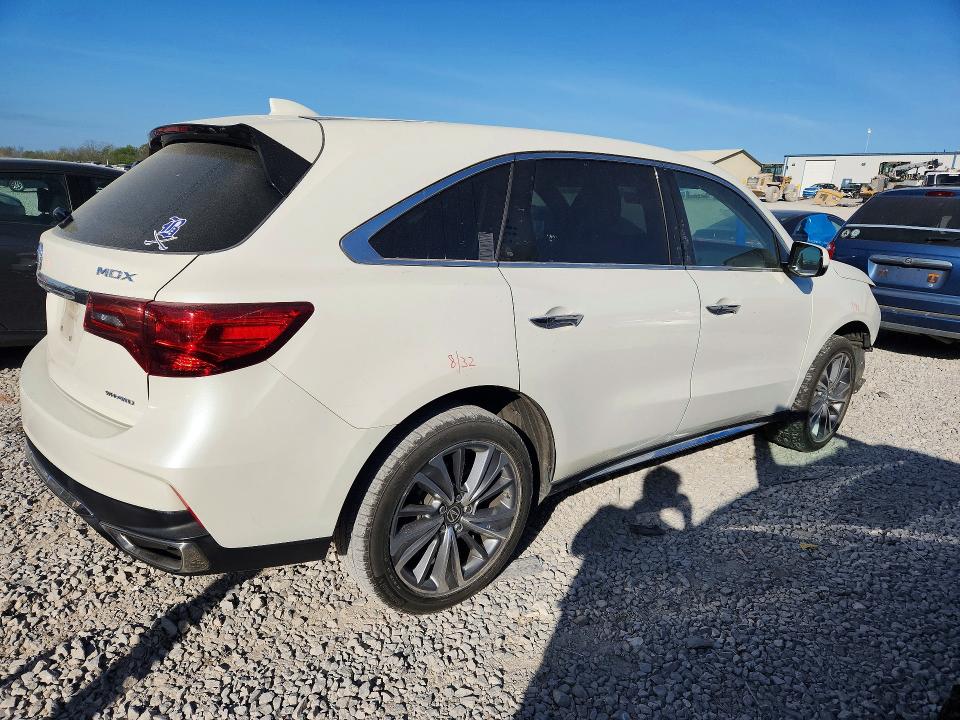 Продаж на аукціоні авто 2017 Acura Mdx, vin: 5FRYD4H54HB021833, номер лоту: 48249626
