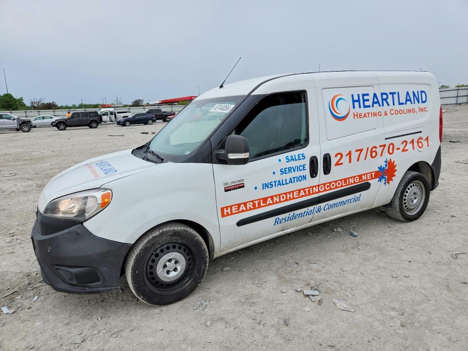 49744056 :رقم المزاد ، ZFBERFAB0H6H22159 vin ، 2017 Ram Promaster City مزاد بيع