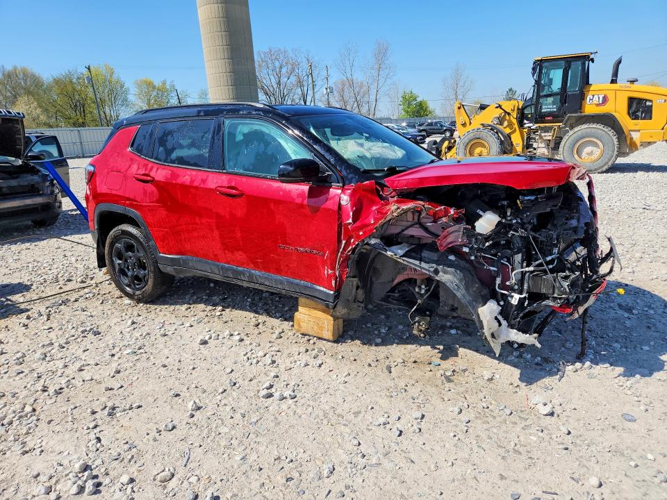 2023 Jeep Compass მანქანა იყიდება აუქციონზე, vin: 3C4NJDDNXPT555521, აუქციონის ნომერი: 51116476