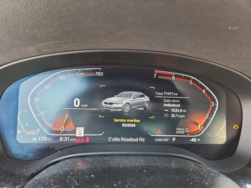 49638336 :رقم المزاد ، WBAJR3C01LCD00236 vin ، 2020 Bmw 530 مزاد بيع