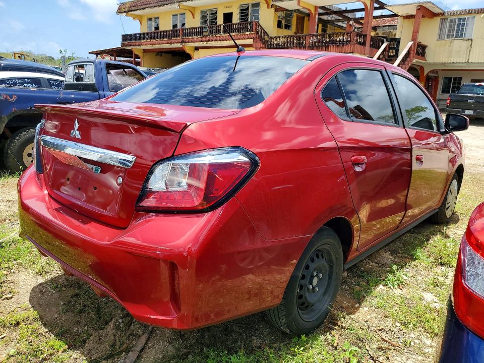 2022 Mitsubishi Mirage მანქანა იყიდება აუქციონზე, vin: ML32FUFJ0NHF08806, აუქციონის ნომერი: 51479206