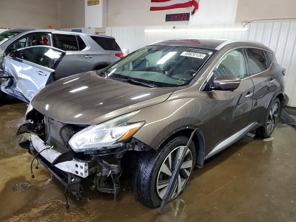 Продажа на аукционе авто 2015 Nissan Murano, vin: 5N1AZ2MH5FN274355, номер лота: 49820126