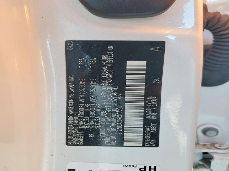 Продаж на аукціоні авто 2024 Lexus Nx 250, vin: 2T2ADCAZ0RC007200, номер лоту: 48780256