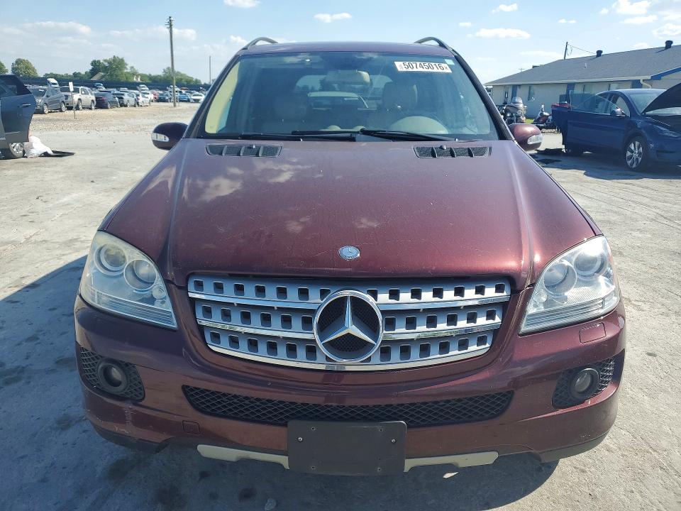 50745016 :رقم المزاد ، 4JGBB86E78A376314 vin ، 2008 Mercedes-benz Ml مزاد بيع