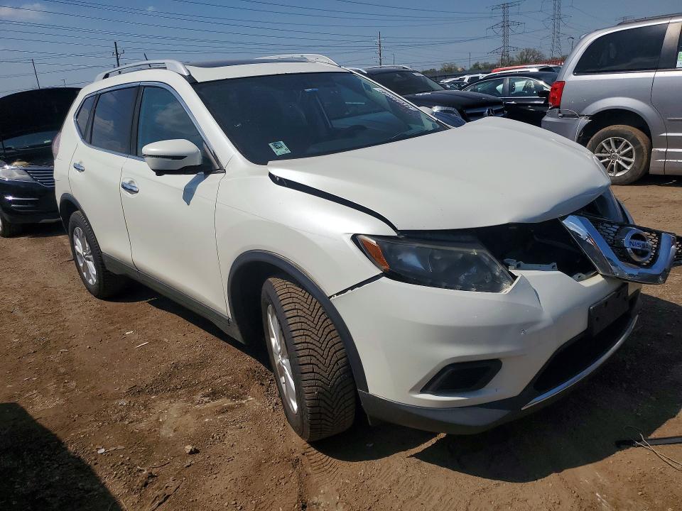 2016 Nissan Rogue მანქანა იყიდება აუქციონზე, vin: 5N1AT2MV7GC748455, აუქციონის ნომერი: 50644546