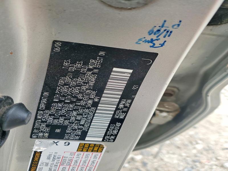 Aukcja sprzedaży 2006 Toyota Highlander, vin: JTEHD21A760045208, numer aukcji: 51330476