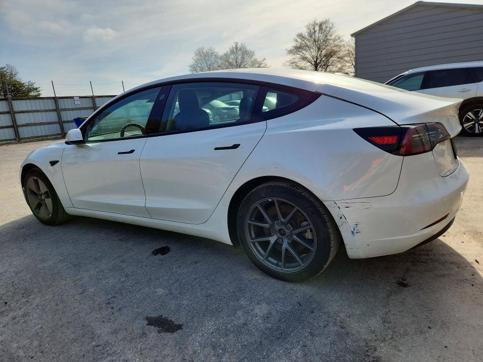 2022 Tesla Model 3 მანქანა იყიდება აუქციონზე, vin: 5YJ3E1EA4NF369443, აუქციონის ნომერი: 48713586
