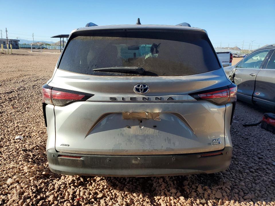 Продаж на аукціоні авто 2022 Toyota Sienna, vin: 5TDJSKFC9NS044854, номер лоту: 49318456