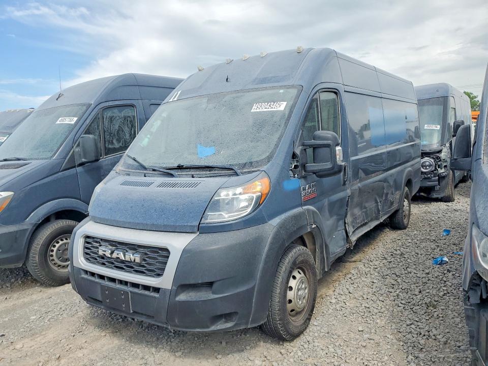 Продажа на аукционе авто 2021 Ram Promaster 3500, vin: 3C6FRVJG7ME503800, номер лота: 55422666