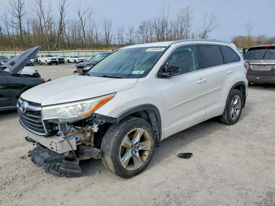 Продаж на аукціоні авто 2016 Toyota Highlander, vin: 5TDDKRFH0GS351771, номер лоту: 51063036