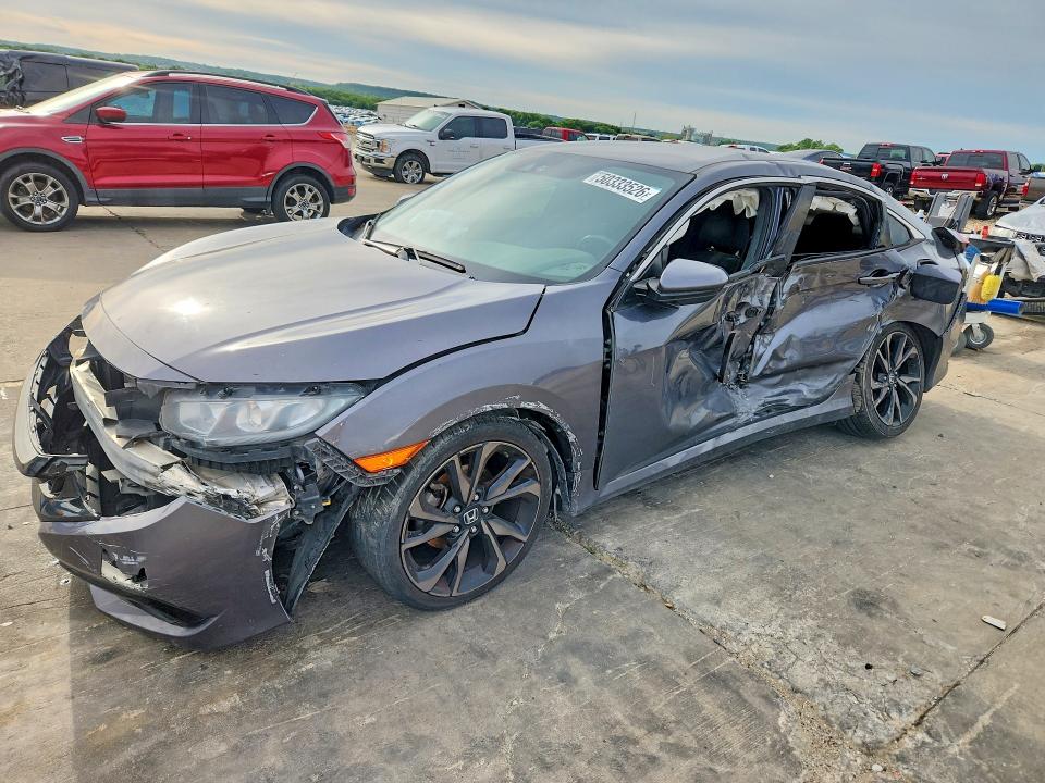 50333526 :رقم المزاد ، 2HGFC2F8XLH591157 vin ، 2020 Honda Civic مزاد بيع