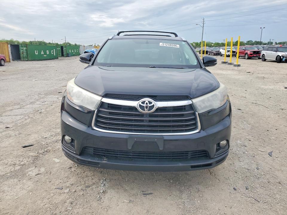 2015 Toyota Highlander მანქანა იყიდება აუქციონზე, vin: 5TDJKRFH2FS207978, აუქციონის ნომერი: 51248596