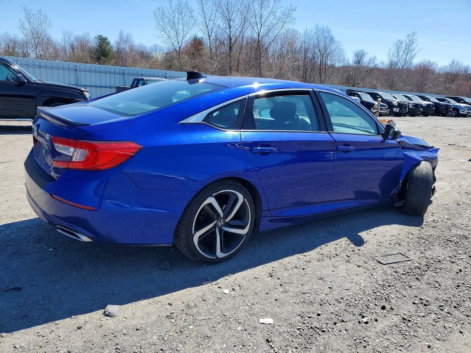 49063876 :رقم المزاد ، 1HGCV1F37MA019541 vin ، 2021 Honda Accord مزاد بيع