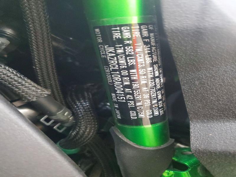 Aukcja sprzedaży 2024 Kawasaki Zr1000, vin: JKAZRCL10RA004151, numer aukcji: 51784386