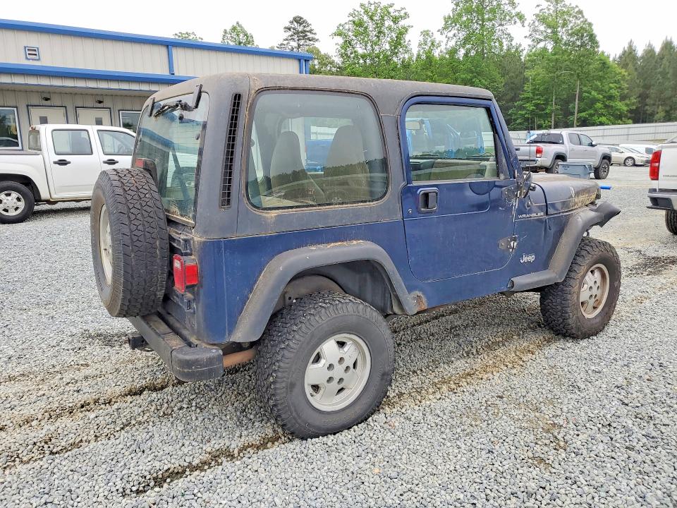2001 Jeep Wrangler / Tj მანქანა იყიდება აუქციონზე, vin: 1J4FA29P11P324077, აუქციონის ნომერი: 51541746
