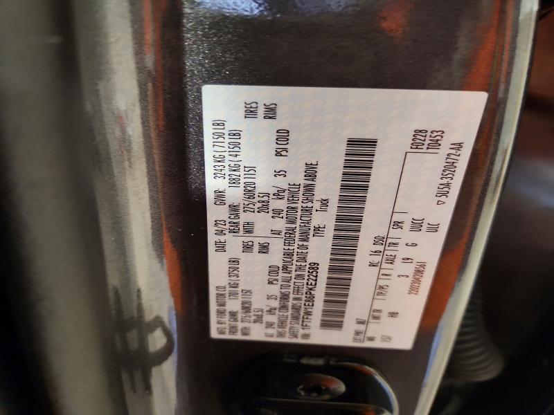 Продажа на аукционе авто 2023 Ford F150, vin: 1FTFW1E86PKE22589, номер лота: 50663506
