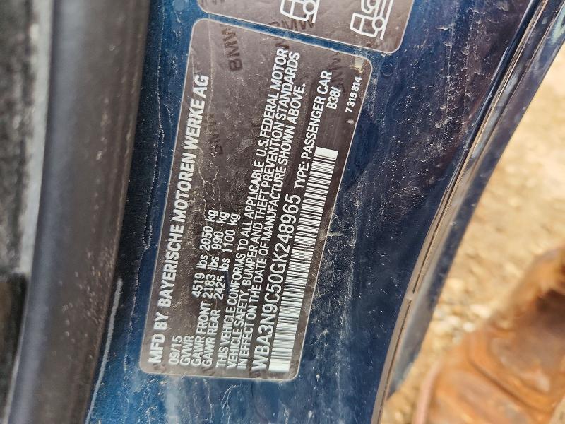 Aukcja sprzedaży 2016 Bmw 428, vin: WBA3N9C50GK248965, numer aukcji: 50649536