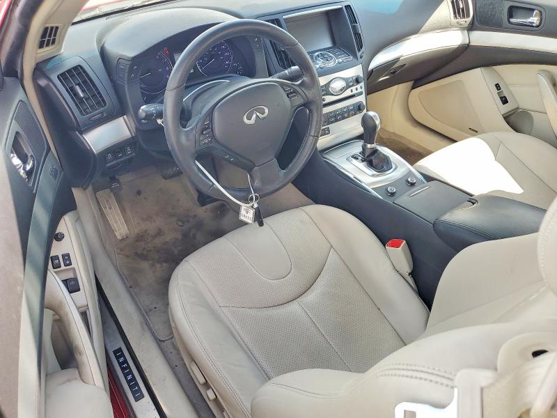 49627276 :رقم المزاد ، JN1CV6EK7DM922777 vin ، 2013 Infiniti G37 Coupe مزاد بيع