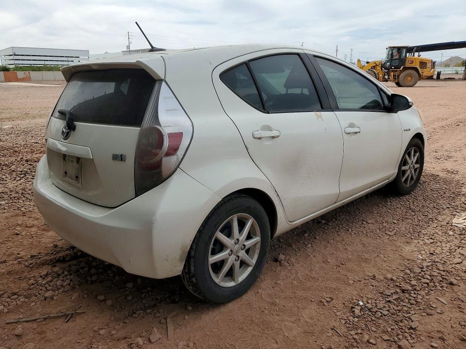 Aukcja sprzedaży 2012 Toyota Prius C, vin: JTDKDTB3XC1519724, numer aukcji: 49539836