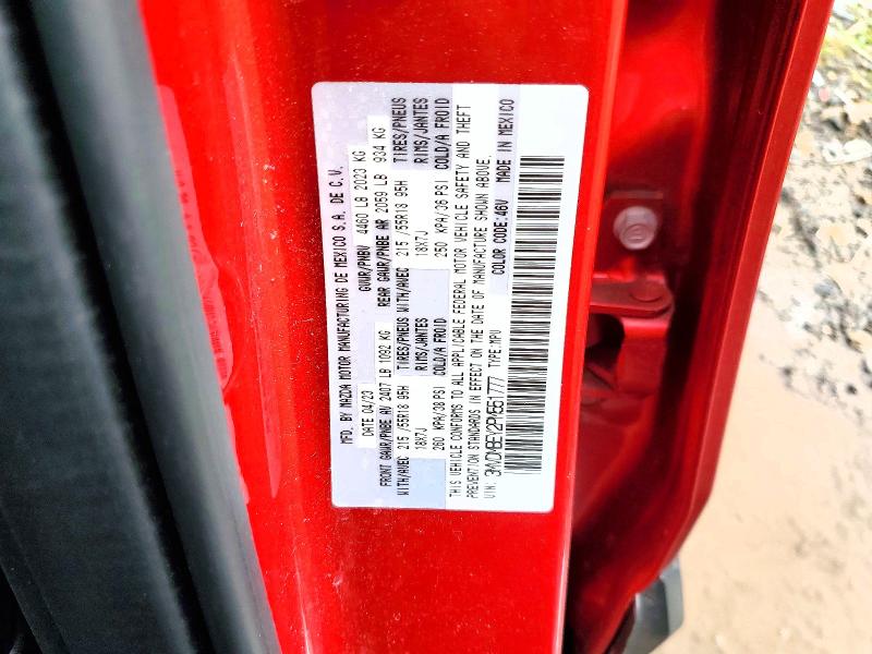 Aukcja sprzedaży 2023 Mazda Cx-30, vin: 3MVDMBEY2PM551777, numer aukcji: 51626236