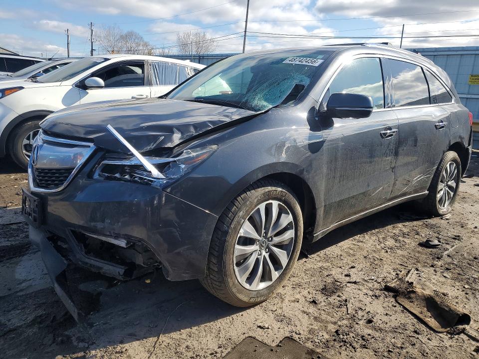 Aukcja sprzedaży 2014 Acura Mdx, vin: 5FRYD4H45EB021696, numer aukcji: 48742456