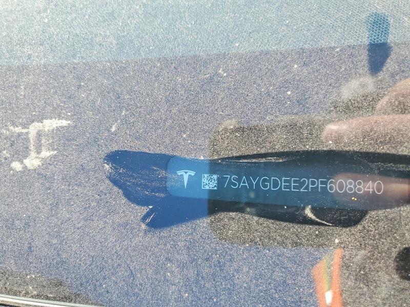 2023 Tesla Model Y მანქანა იყიდება აუქციონზე, vin: 7SAYGDEE2PF608840, აუქციონის ნომერი: 48176096