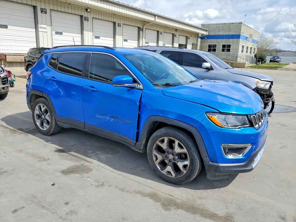Продажа на аукционе авто 2020 Jeep Compass, vin: 3C4NJCCB4LT125558, номер лота: 48466106