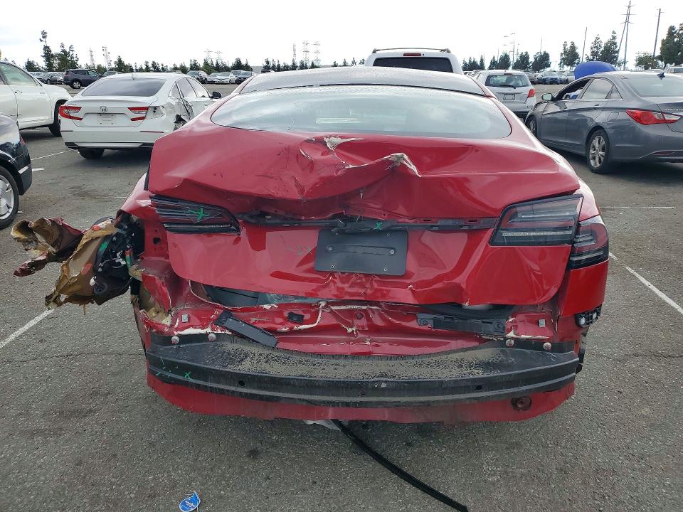 47991226 :رقم المزاد ، 5YJSA1E53PF500343 vin ، 2023 Tesla Model S مزاد بيع