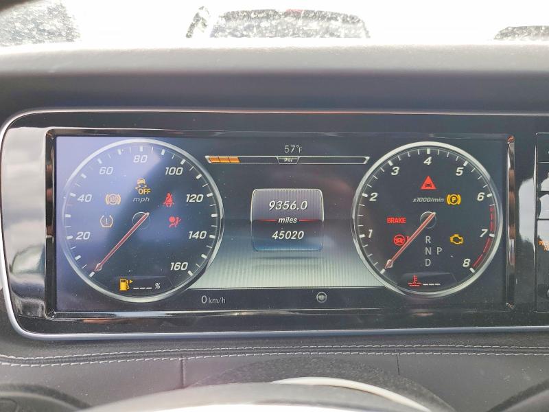 2016 Mercedes-benz S მანქანა იყიდება აუქციონზე, vin: WDDXJ8FB7GA017116, აუქციონის ნომერი: 51310636