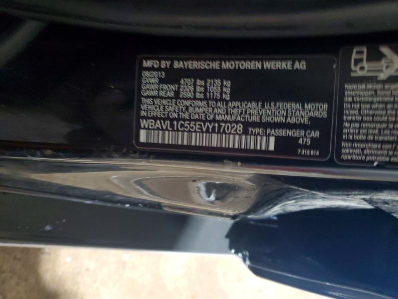 Продаж на аукціоні авто 2014 Bmw X1, vin: WBAVL1C55EVY17028, номер лоту: 51811236
