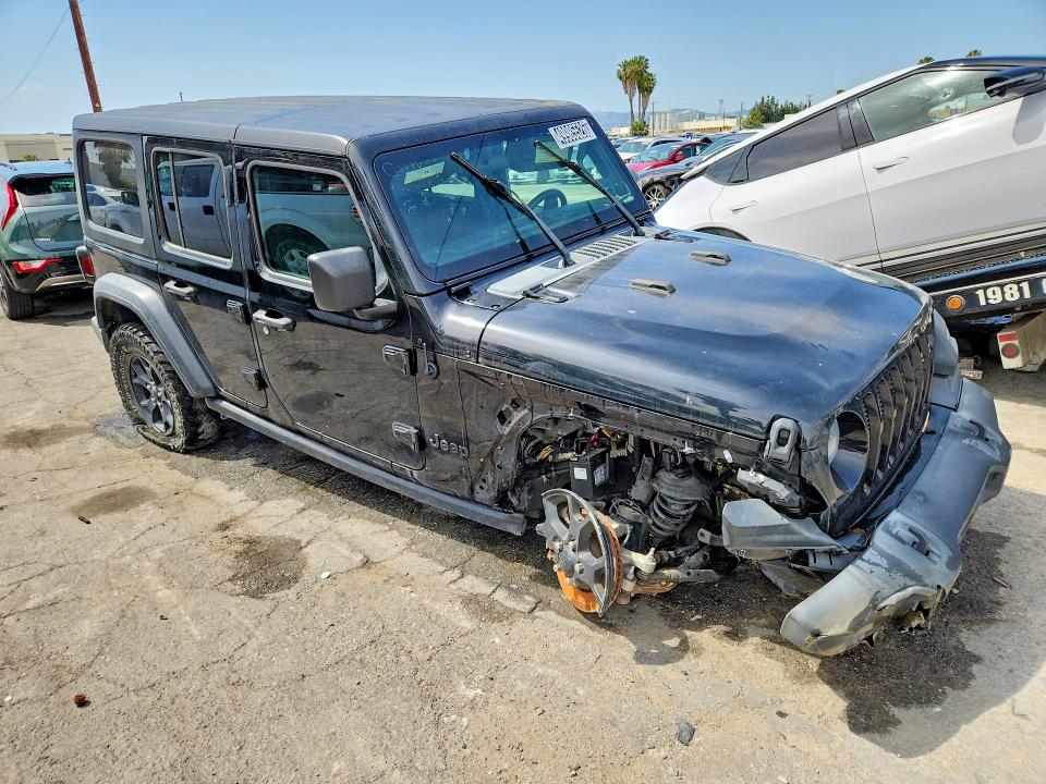 2020 Jeep Wrangler Unlimited მანქანა იყიდება აუქციონზე, vin: 1C4HJXDG6LW267600, აუქციონის ნომერი: 49985526