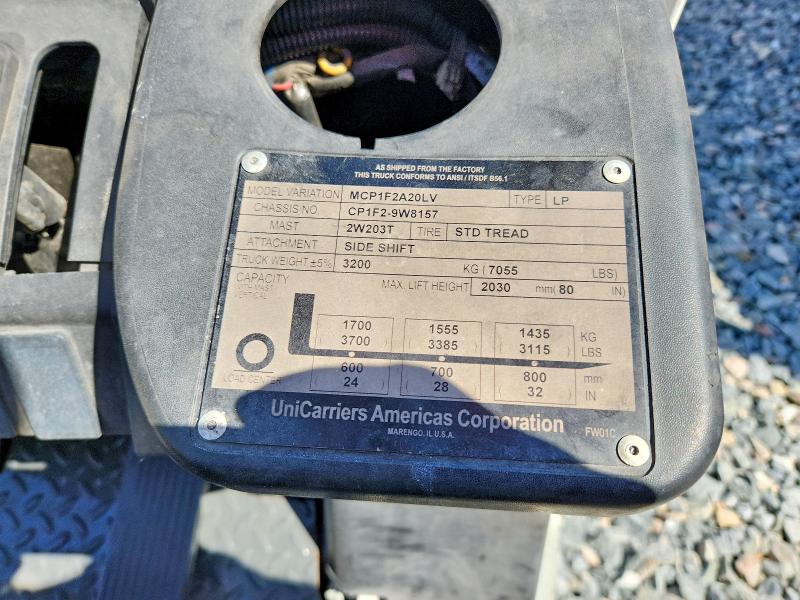 Aukcja sprzedaży 2015 Uigf Forklift, vin: CP1F29W8157, numer aukcji: 48978336
