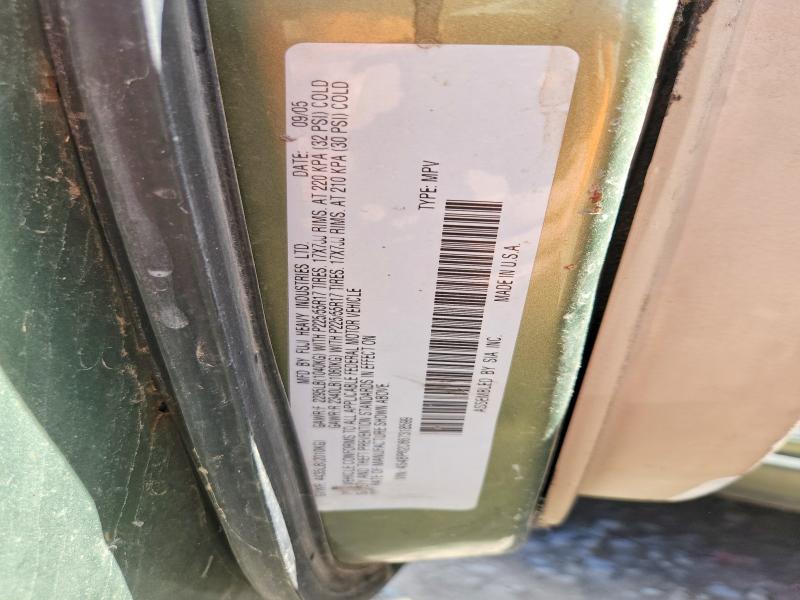 Продажа на аукционе авто 2006 Subaru Legacy, vin: 4S4BP62C667318599, номер лота: 49737206