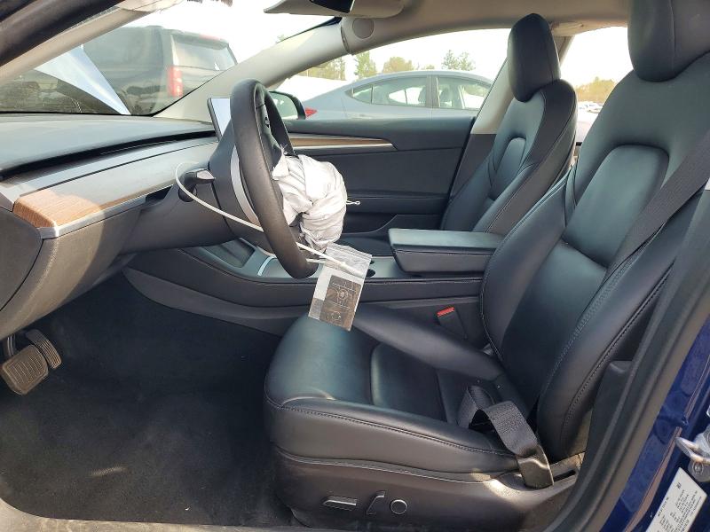 49724946 :رقم المزاد ، 5YJ3E1EB2NF278728 vin ، 2022 Tesla Model 3 مزاد بيع