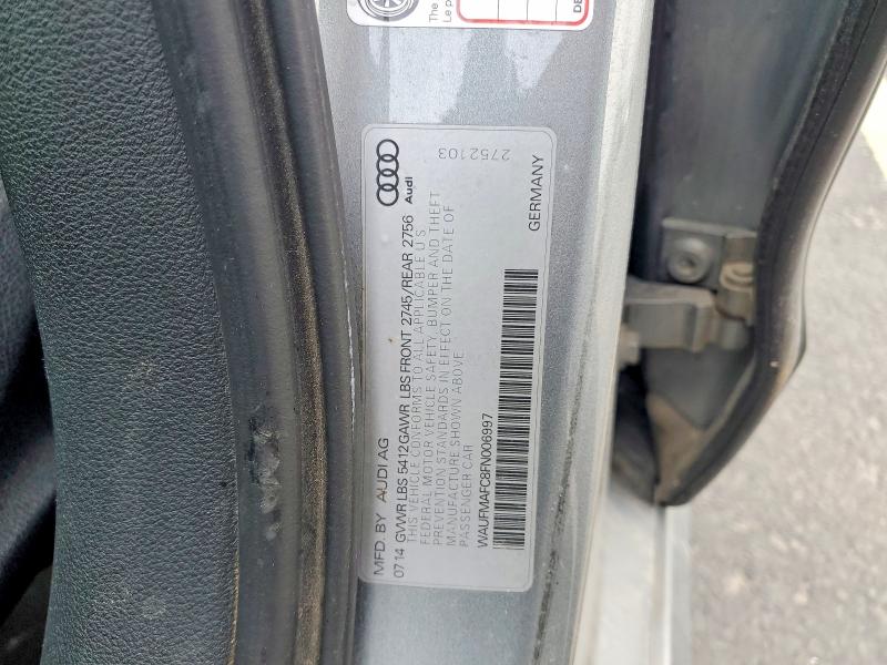 Aukcja sprzedaży 2015 Audi A6, vin: WAUFMAFC8FN006997, numer aukcji: 51897896