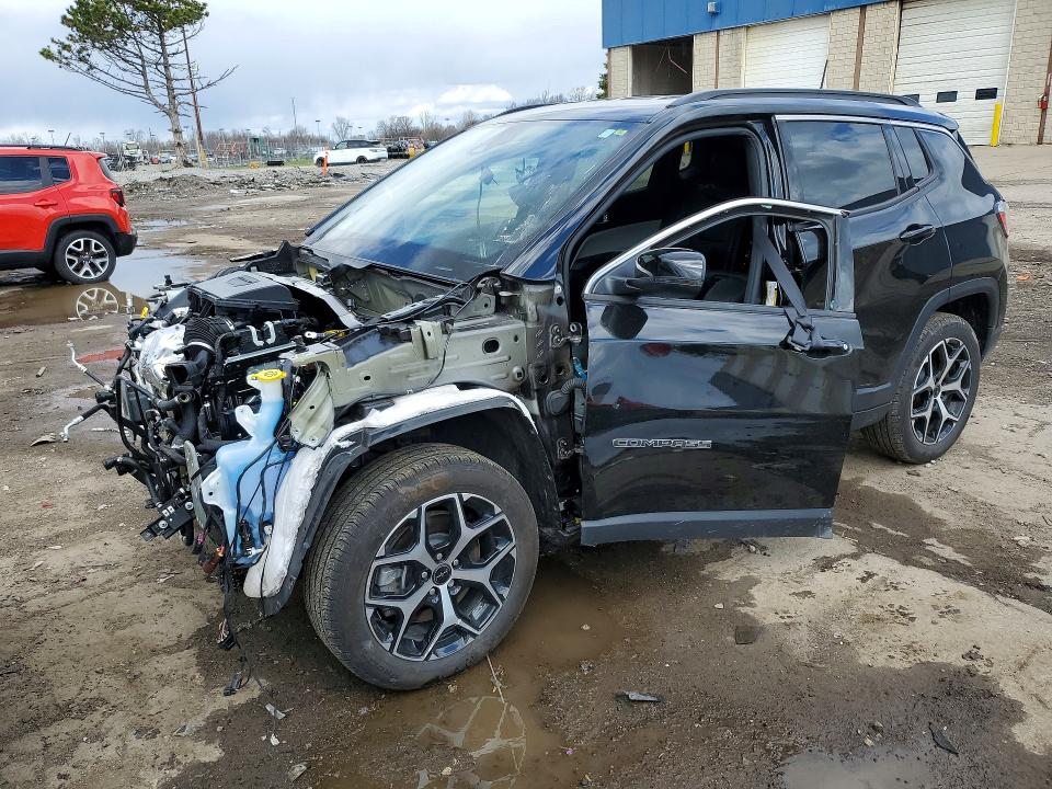 48785436 :رقم المزاد ، 3C4NJDCN2ST576308 vin ، 2025 Jeep Compass مزاد بيع