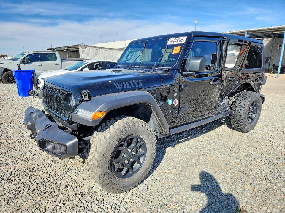 Продажа на аукционе авто 2024 Jeep Wrangler, vin: 1C4PJXDG5RW299989, номер лота: 48019326