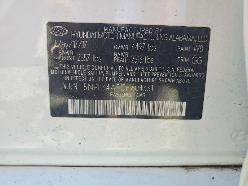 Продаж на аукціоні авто 2018 Hyundai Sonata, vin: 5NPE34AF1JH604331, номер лоту: 48639936