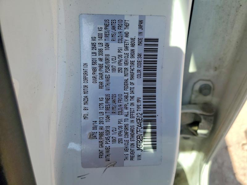 Продажа на аукционе авто 2015 Mazda Cx-9, vin: JM3TB2BV7F0449512, номер лота: 48619306