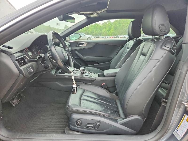 2018 Audi A5 მანქანა იყიდება აუქციონზე, vin: WAUNNAF52JA001191, აუქციონის ნომერი: 51889546