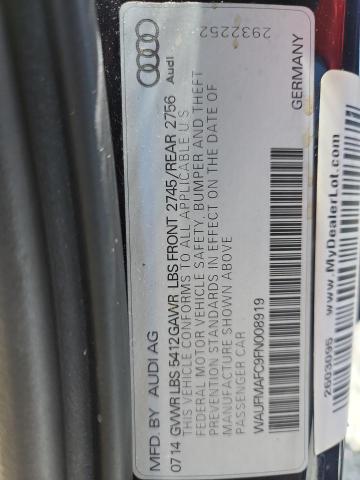 2015 Audi A6 მანქანა იყიდება აუქციონზე, vin: WAUFMAFC9FN008919, აუქციონის ნომერი: 50737646