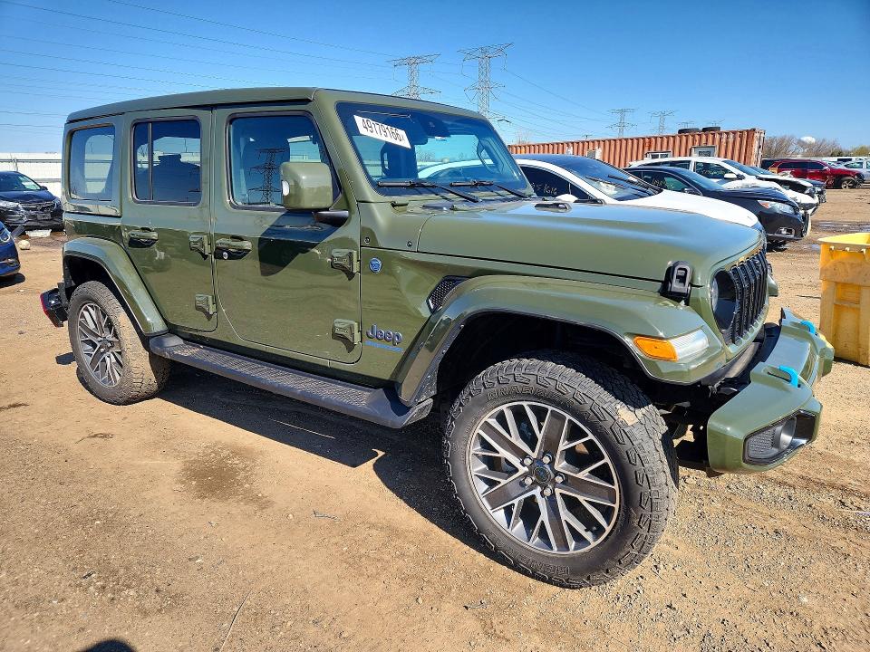 49179166 :رقم المزاد ، 1C4RJXU64RW198278 vin ، 2024 Jeep Wrangler مزاد بيع
