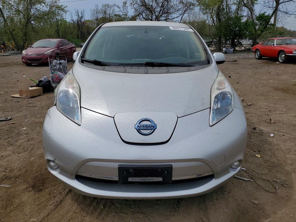 48877386 :رقم المزاد ، 1N4AZ0CP2EC333668 vin ، 2014 Nissan Leaf مزاد بيع