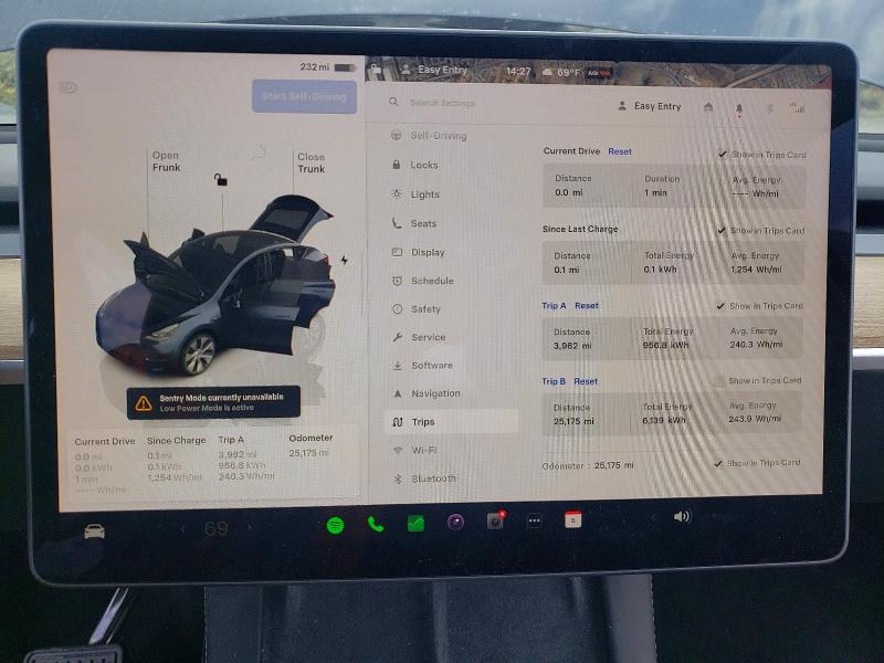 Продажа на аукционе авто 2024 Tesla Model Y, vin: 7SAYGDEE4RA275041, номер лота: 49058916