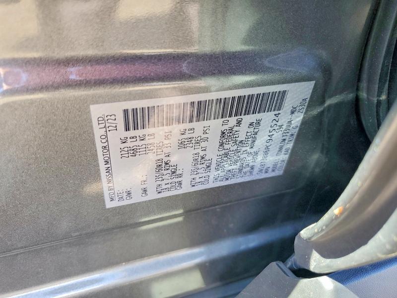 2023 Nissan Rogue მანქანა იყიდება აუქციონზე, vin: 5N1BT3BB6PC945524, აუქციონის ნომერი: 50324506